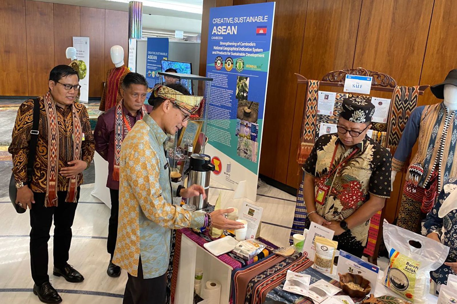 Menparekraf Promosikan Potensi Kekayaan Intelektual Indonesia Di Depan